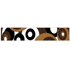 Brown Pattern Flano Scarf (large) by Valentinaart