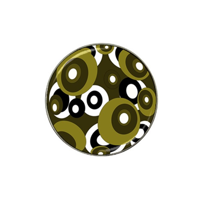 Green pattern Hat Clip Ball Marker