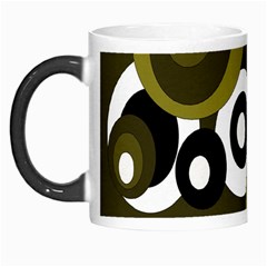 Green Pattern Morph Mugs by Valentinaart