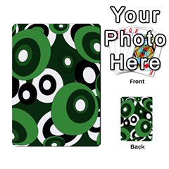 Green Pattern Multi-purpose Cards (rectangle)  by Valentinaart