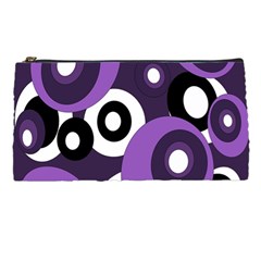 Purple Pattern Pencil Cases by Valentinaart