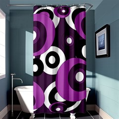 Purple Pattern Shower Curtain 36  X 72  (stall)  by Valentinaart