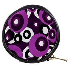 Purple Pattern Mini Makeup Bags by Valentinaart