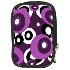 Purple Pattern Compact Camera Cases by Valentinaart