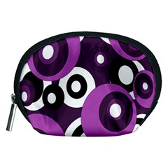 Purple Pattern Accessory Pouches (medium) 