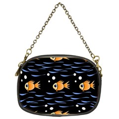 Fish Pattern Chain Purses (one Side)  by Valentinaart