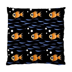 Fish Pattern Standard Cushion Case (two Sides) by Valentinaart