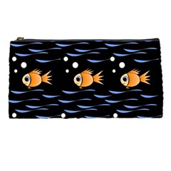 Fish Pattern Pencil Cases by Valentinaart