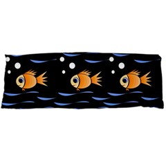 Fish Pattern Body Pillow Case (dakimakura) by Valentinaart