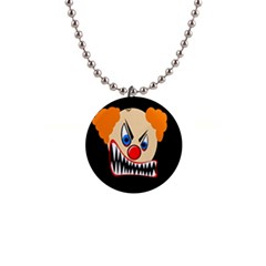 Evil Clown Button Necklaces by Valentinaart