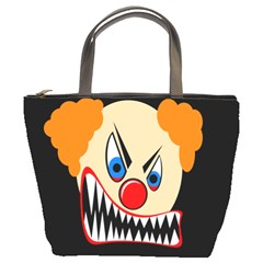 Evil Clown Bucket Bags by Valentinaart