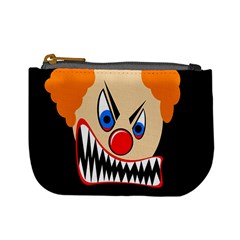 Evil Clown Mini Coin Purses by Valentinaart