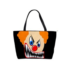 Evil Clown Shoulder Handbags by Valentinaart