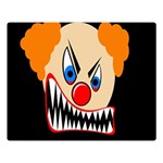 Evil clown Double Sided Flano Blanket (Large)  80 x60  Blanket Front