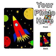 Spaceship Multi-purpose Cards (rectangle)  by Valentinaart