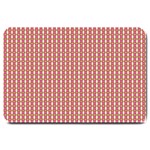 Mod Pink Green Pattern Large Doormat  30 x20  Door Mat