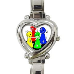 Don t Get Angry Heart Italian Charm Watch by Valentinaart