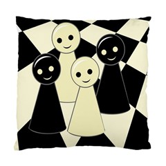 Chess Pieces Standard Cushion Case (two Sides) by Valentinaart