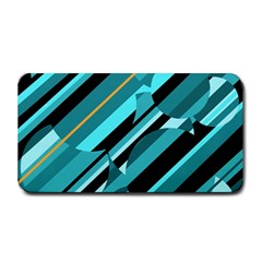 Blue Abstraction Medium Bar Mats by Valentinaart