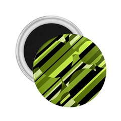 Green pattern 2.25  Magnets