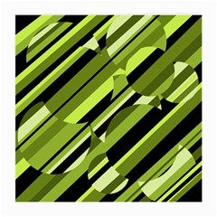 Green pattern Medium Glasses Cloth