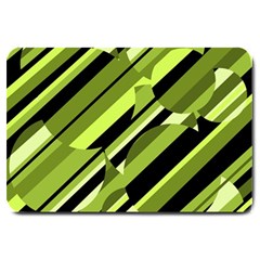 Green pattern Large Doormat 