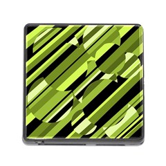 Green pattern Memory Card Reader (Square)