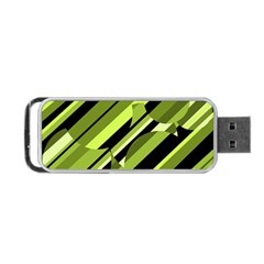 Green pattern Portable USB Flash (Two Sides)