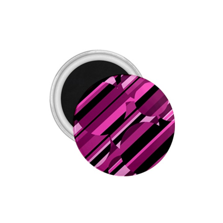 Magenta pattern 1.75  Magnets