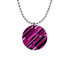 Magenta Pattern Button Necklaces by Valentinaart