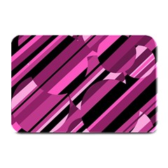 Magenta Pattern Plate Mats by Valentinaart