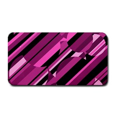 Magenta Pattern Medium Bar Mats by Valentinaart