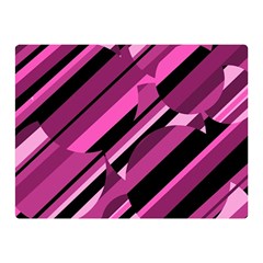 Magenta Pattern Double Sided Flano Blanket (mini)  by Valentinaart