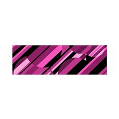 Magenta Pattern Satin Scarf (oblong) by Valentinaart