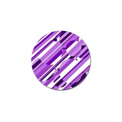 Purple Pattern Golf Ball Marker by Valentinaart