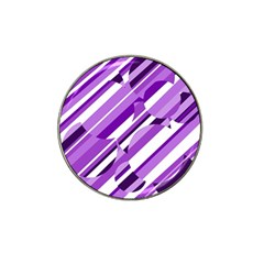 Purple Pattern Hat Clip Ball Marker (4 Pack) by Valentinaart