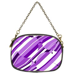 Purple Pattern Chain Purses (two Sides)  by Valentinaart