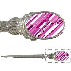 Magenta Pattern Letter Openers