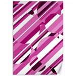 Magenta pattern Canvas 12  x 18   11.88 x17.36  Canvas - 1