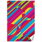 Colorful summer pattern Canvas 20  x 30   19.62 x28.9  Canvas - 1