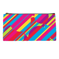 Colorful Summer Pattern Pencil Cases by Valentinaart