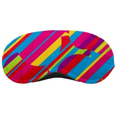 Colorful Summer Pattern Sleeping Masks by Valentinaart