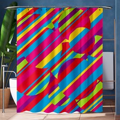 Colorful Summer Pattern Shower Curtain 60  X 72  (medium)  by Valentinaart