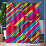 Colorful summer pattern Shower Curtain 60  x 72  (Medium)  60 x72  Curtain