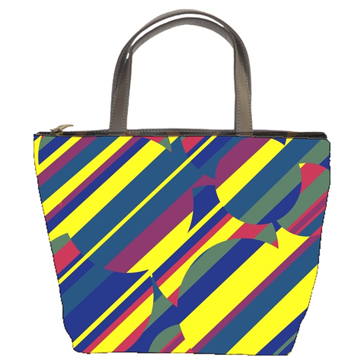 Colorful pattern Bucket Bags