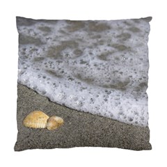 Seashells In The Waves Standard Cushion Case (two Sides)