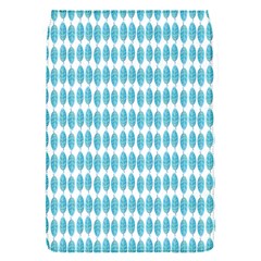 Blue Watercolour Leaf Pattern Flap Covers (S) 