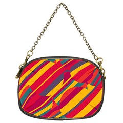 Colorful Hot Pattern Chain Purses (two Sides)  by Valentinaart