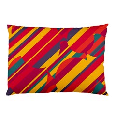 Colorful Hot Pattern Pillow Case by Valentinaart