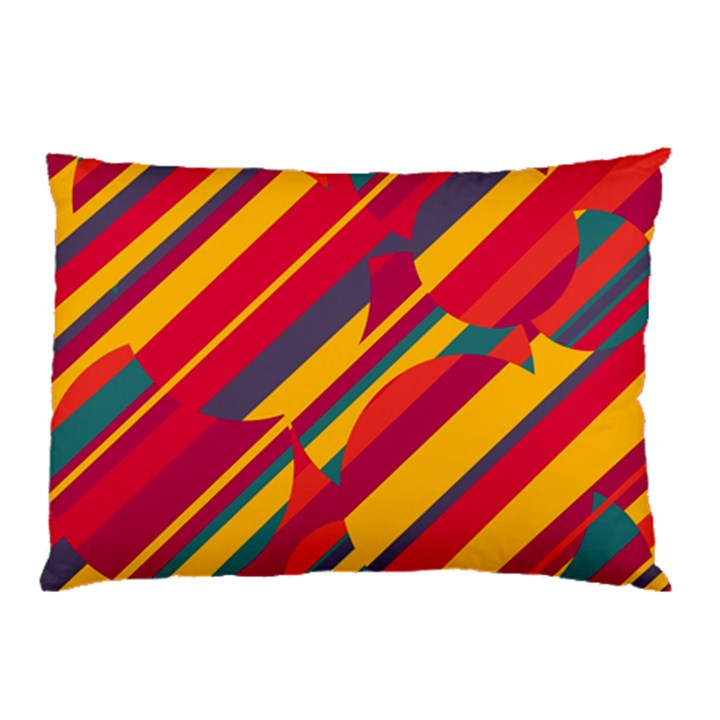 Colorful hot pattern Pillow Case